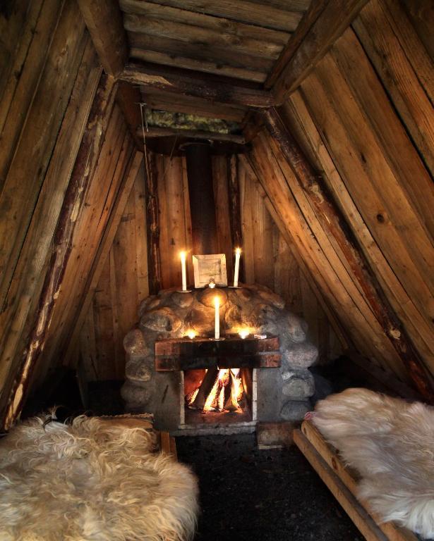 Stf Kolarbyn Eco-Lodge Skinnskatteberg Szoba fotó