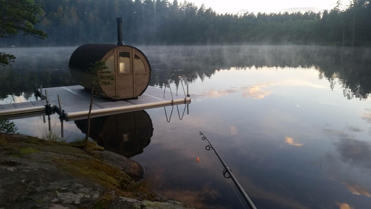 Stf Kolarbyn Eco-Lodge Skinnskatteberg Kültér fotó